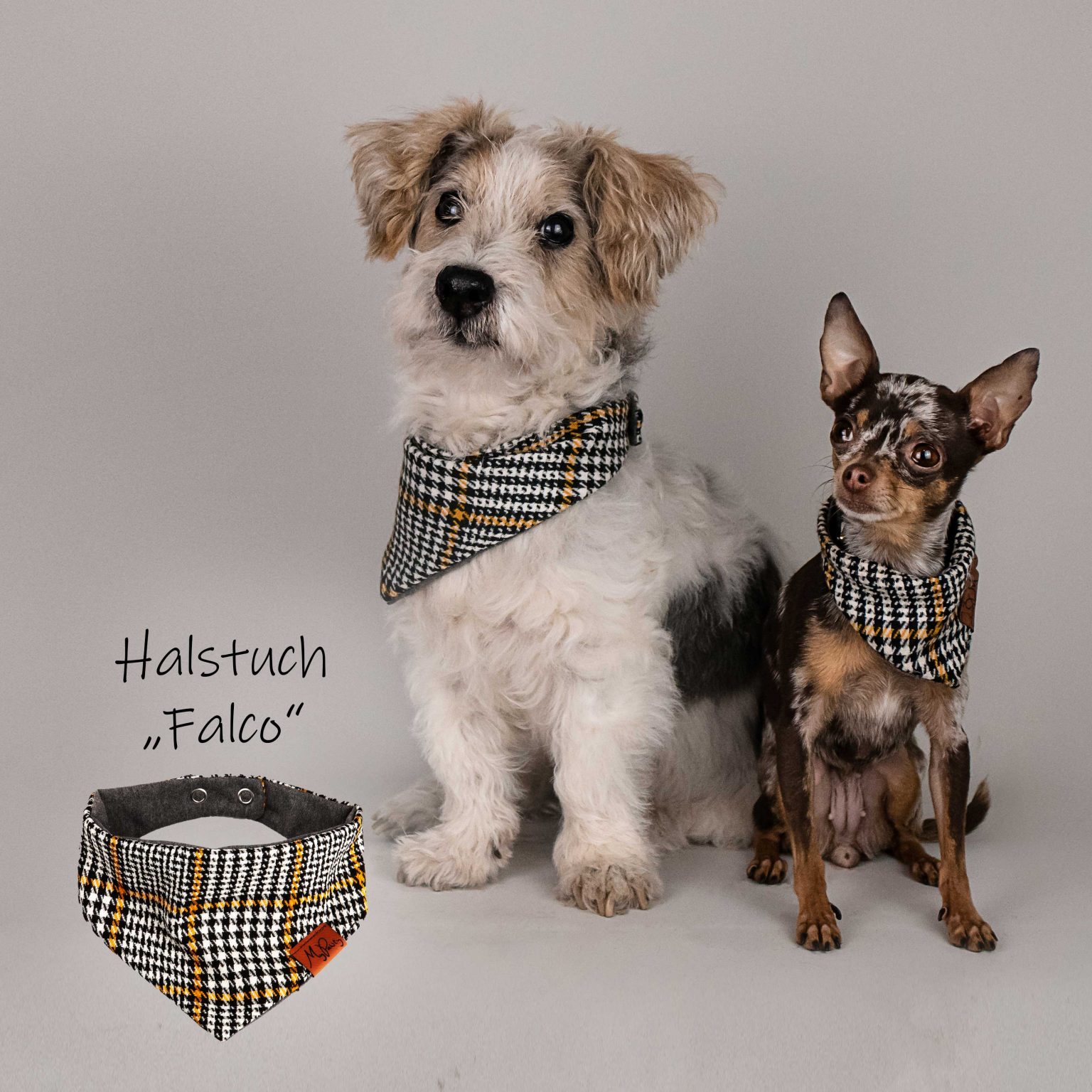 Hundehalstuch_Bandana_Hund_Falco_Rusty